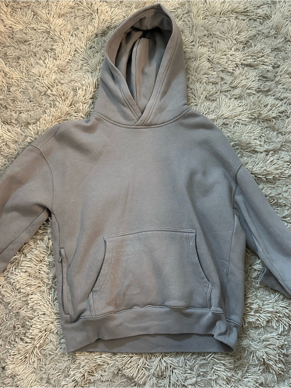 Gray Hollister hoodie